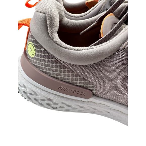 Nike React Miler 2 Shield Mauve Pink Womens Sz 6 Running Shoes Water Resistant - Picture 12 of 16